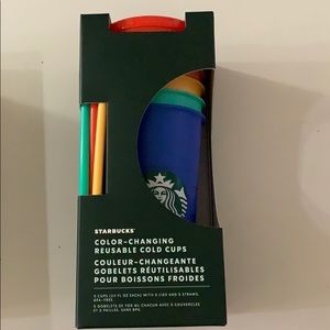 Starbucks color changing cups
